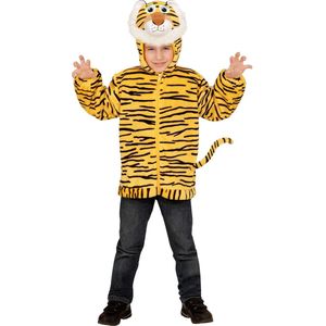 Vest met capuchon tijger voor kinderen - Kinderkostuums - 92