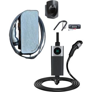 EVshield Voordeelbundel Magnelis 7M – Complete Laadoplossing voor Elektrische Auto’s met Laadkabel, Laadpaal Accessoires en Beveiliging