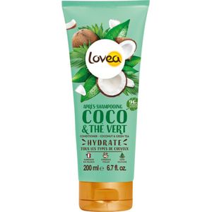 Lovea - Kokos en Groene Thee - Conditioner - 200 ml