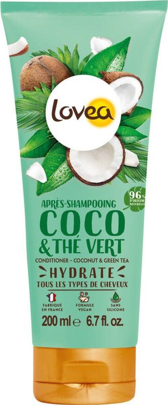 Lovea - Kokos en Groene Thee - Conditioner - 200 ml