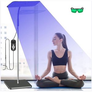 RWB® Zonnebank - Zonnehemel - Bruiningslamp - 5 Niveaus - 240 LED's