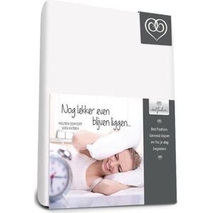 Bed-Fashion Molton Boxspring hoeslaken 100 x 200 cm 40cm hoek