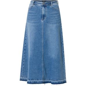 YEST - CURVE Ginevra - Spijkerrok - Vintage Wash Denim