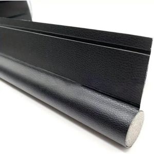 Bovista Tochtstrip - Tochthond - Windstopper - Deurborstel - Tochtband - Tochtstopper - Tochtkussen - Kussen Voor Deur - Draft Stopper - Zwart