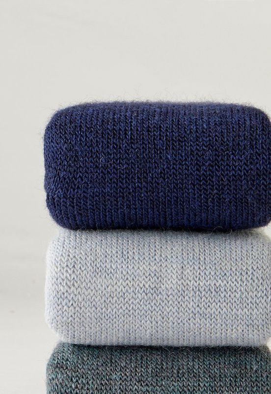 Damart - Set van 3 paar effen sokken Thermolactyl - Mannen - Veelkleuring - 39/41