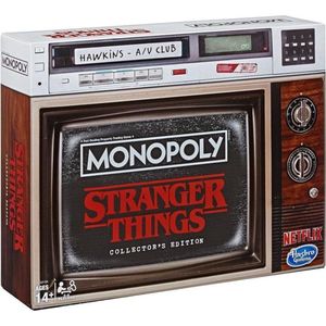 Monopoly Stranger Things Collector's Edition - Speel met de dreiging van de wereld ondersteboven! Voor 2-6 spelers vanaf 14 jaar oud.