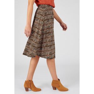 Damart - Wijde rok - Dames - Groen - L