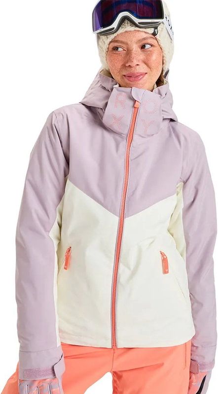 Roxy Womens Free Jet Block Jacket Ski-jas (Dames |meerkleurig |waterdicht)