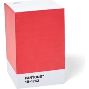 Copenhagen Design - Sticky Notitieblok 11 cm - Red 18-1763 - Papier - Rood