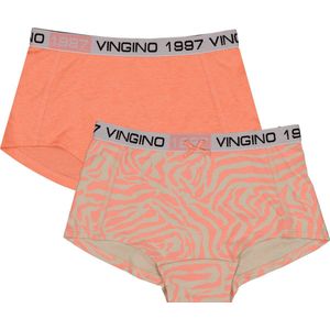 Vingino - Hipster Zebra Neon 2 Pack - Maat: 92-104