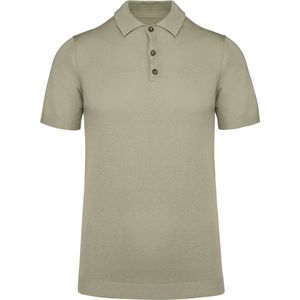 Spasso Ecologische tricot herenpolo SP203 - Almond Green - S