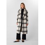 comma - Outdoor-Mantel - Glencheck - Winterjas