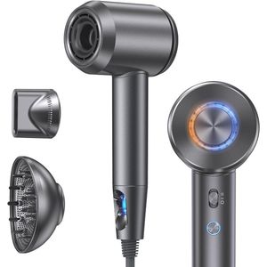 Föhn met Diffuser en Ionen - Sneldrogende Haardroger met 5 Warmtestanden en 2 Snelheden