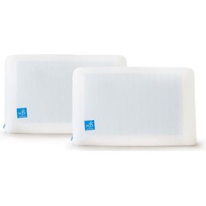 Hoofdkussen Traagschuim Nasa Aircool - Kussen 40x60 cm - 2 Stuks Hoofdkussens