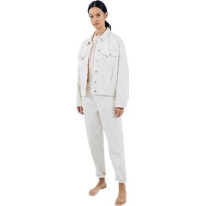 Mustang Luise Denim spijker Jacket ecru maat XS