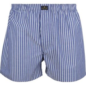 Steppin' Out Boxershort Stripe Royal - Maat S - Heren