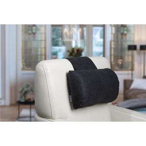 Finlandic - Nekkussen F01 - Donkergrijs - Ergonomisch - Waterafstotend - Hoofdsteun in Hoogte Verstelbaar