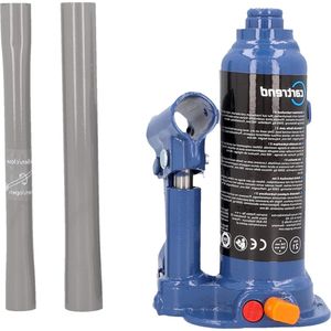 Hydraulische fleskrik 2 T grijs - Cartrend 10005 Autokrik