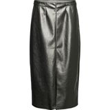 VERO MODA - VMCAMILLA COATED MIDI SKIRT - Kokerrok