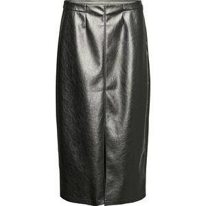 VERO MODA - VMCAMILLA COATED MIDI SKIRT - Kokerrok