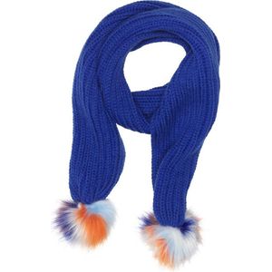Mim-pi Meisjes Sjaal - Kobalt blauw - Maat one-size