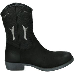 Giga Shoes - G4497 - MeisjesLaarzenKinderlaarsjes - Kleur: Zwart - Maat: 28