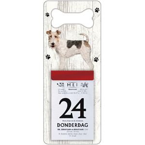 Scheurkalender 2024 Hond: Draadhaar Fox Terrier