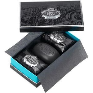 Portus Cale Black Edition for Men Zeepset 3 x 150 gr