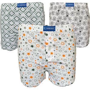 Embrator 3-pack mannen Boxershort Loose Fit katoen 2XL