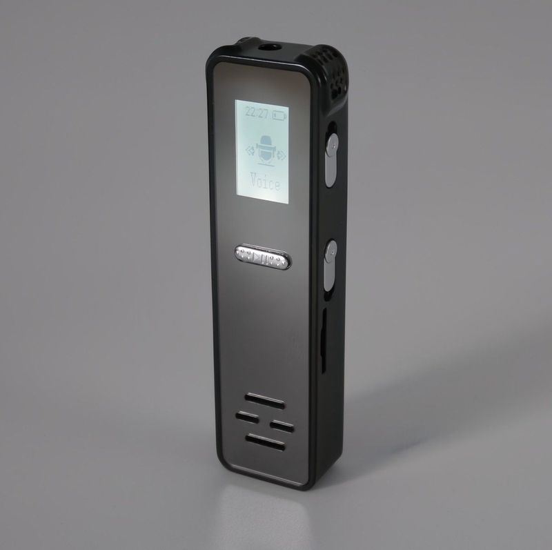 Voice Recorder - Compact - Met MicroSD Kaartslot - LCD Display