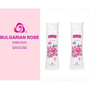 Shower gel Rose Original 2x400 ml | Verfrissende douchegel met 100% natuurlijke Bulgaarse rozenolie en rozenwater | 2x400ml