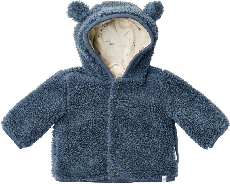 Little Dutch Babyjasje Teddy Stone Blue