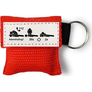 Kiss of Life - Beademingsmasker - Rood