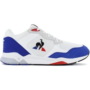 Le Coq Sportif R500 - France Olympic - Heren Sneakers Sportschoenen Schoenen Wit-Blauw LCS 2121118 - Maat EU 40 UK 6