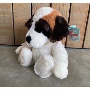 Cozy Time puppy hond warmteknuffel 30 cm - Cozy Warmer puppy - warmteknuffel hond - magnetronknuffel - warmie hond puppy