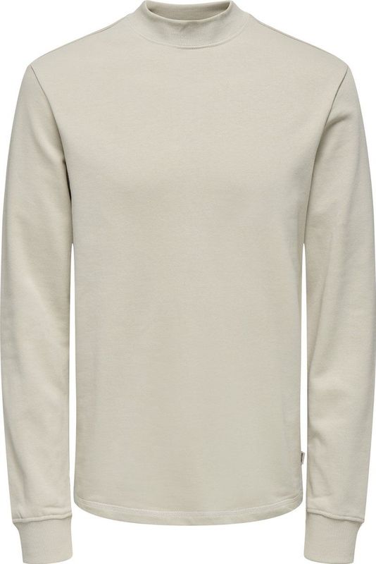Only & Sons Aidan Trui - Heren Sweater - Silver Lining