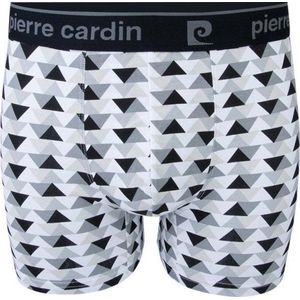 Pierre Cardin Heren Trunk | Boxershort Pyramide Zwart/Wit/Grijs, Maat L