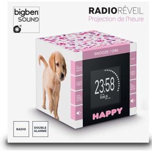 Wekkerradio met Dubbelfunctie en Projecie voor Dieren