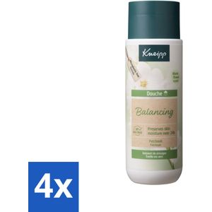 Kneipp - Douchegel - Patchouli - 200 ml - Voordeelverpakking - 4 stuks