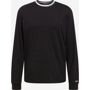 Tommy Jeans shirt met lange mouw - sweatshirt - zwart- maat XL