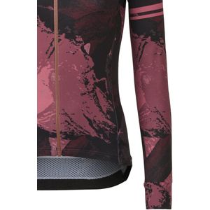 AGU Flower Fietsshirt Lange Mouwen Performance Dames - Heartless Pink - S