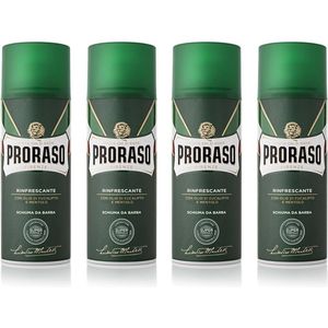 Proraso scheerschuim 400 ml 4-delige set