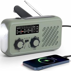 Transistor Radio Op Batterijen - Transister Radio Op Batterijen - Draagbare Radio - Kleine Radio - Mini Noodradio FM/AM - Pocket Radio Speler - Radio voor Rampen - Radio op Batterijen