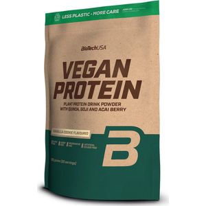 Protein Poeder - Vegan Protein 500g - BiotechUSA - - Vanilla Cookie