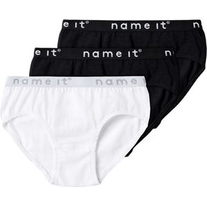 Name it meisjes slips - 3-pack - Basic - 86