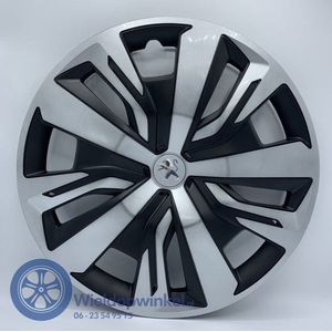 Peugeot - Wieldoppen - Zwart - 16 inch - Origineel Set