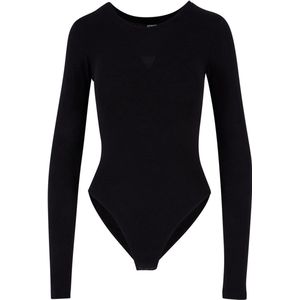 Urban Classics - Bodysuit - Zwart - Stretch Jersey - Longsleeve