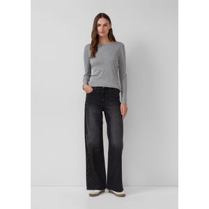 s.Oliver - SURI - Jeans - High-rise - Regular Fit - Wijde Pijpen