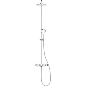 GROHE Euphoria Smartcontrol 260 Regendouche - ø 26 cm - Met badthermostaat - Verstelbare wandbevestiging - Chroom