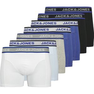 Jack & Jones - JACHUDSON SOLID TRUNKS - Boxershorts - Zwart - 7 Pack